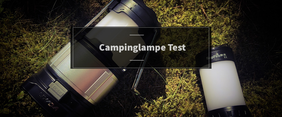 Campinglampe Test
