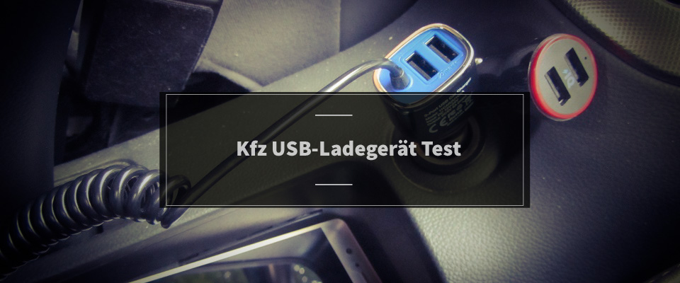 Kfz USB-Ladegerät Test